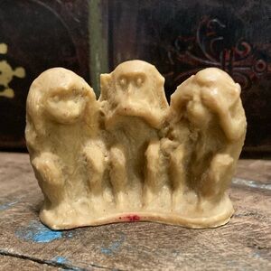 Vintage Monkeys “hear-speak-see no evil”